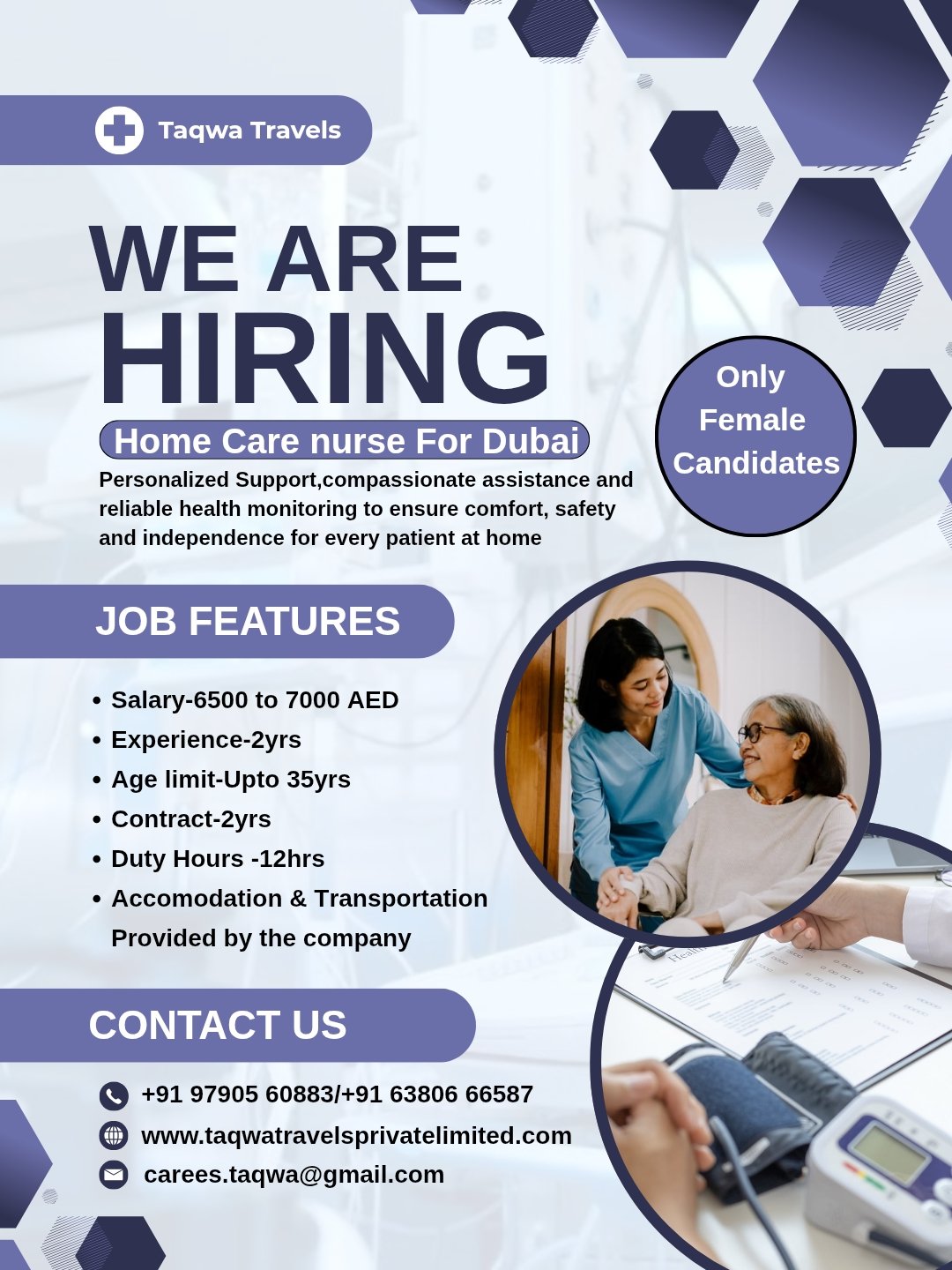 Urgent Overseas Requirements Poster